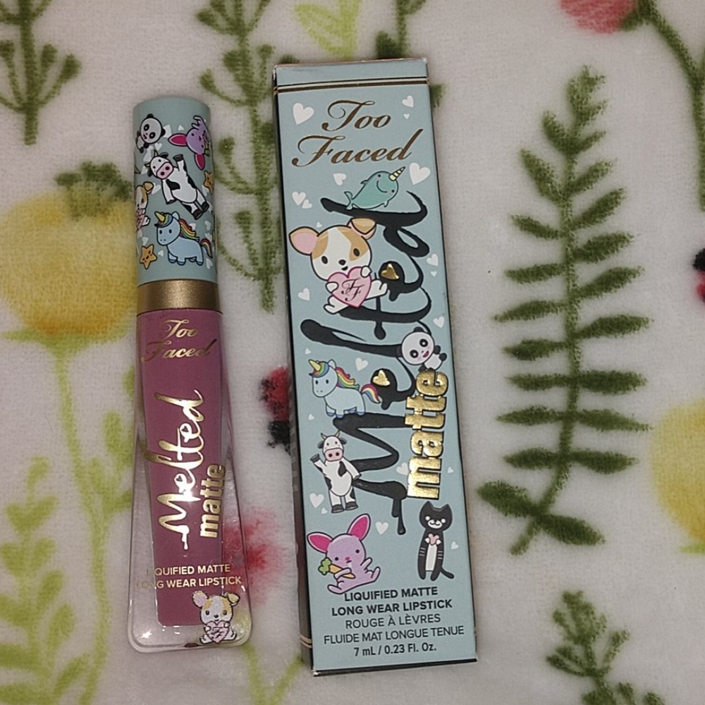 Too Faced Melted Clover Liquefied Matte Lipstick
